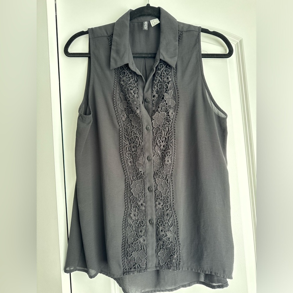 H&M Black Tank Top